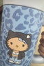 野獸派家居（tbh）保溫杯三麗鷗Hello Kitty巨無(wú)霸吸管隨行杯不銹鋼保冷杯水杯禮物 巨無(wú)霸保溫杯 牛仔豹紋 (含mini收納包掛件) 1200ml (含mini收納包掛件) 曬單實(shí)拍圖