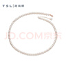 謝瑞麟（TSL）新年禮物18K金淡水珍珠項鏈優(yōu)雅氣質(zhì)套鏈BC560 曬單實(shí)拍圖