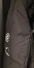 太平鳥(niǎo)男裝火山羽絨服毛領(lǐng)連帽防寒冬戶(hù)外工裝面包服潮 黑色 2XL  曬單實(shí)拍圖