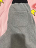 拉夏貝爾女士加絨運動(dòng)褲2025新款冬加厚保暖闊腿香蕉彎刀衛褲 淺灰色 M 曬單實(shí)拍圖