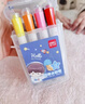 得力24色印章水彩筆可水洗無(wú)毒兒童幼兒園學(xué)生專(zhuān)用12色36畫(huà)畫(huà)筆繪畫(huà)工具套裝可洗彩色筆專(zhuān)用寶寶涂色筆 【小甜心】女孩12色送圖畫(huà)本+勾線(xiàn)筆 曬單實(shí)拍圖