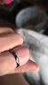 七可銀戒指男生款高級感單身尾戒小拇指輕奢2025新款生日禮物送男朋友 曬單實(shí)拍圖