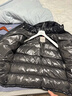 Moncler盟可睞Moncler Maya男士連帽短款羽絨夾克外套- 黑色 3XL (6) 曬單實(shí)拍圖