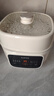 蘇泊爾電燉鍋 隔水燉鍋燉湯盅煲湯鍋 燕窩燉盅嬰兒煮粥 電燉盅4.5L家用上蒸下燉微壓電燉鍋 【升級微壓】白瓷 2.5L 配蒸籠 曬單實(shí)拍圖