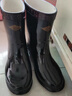 火星虎10kv絕緣靴高筒雨靴安全鞋絕緣牛筋底工廠(chǎng)耐油耐酸堿黑色  42碼一雙 曬單實(shí)拍圖