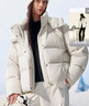 太平鳥(niǎo)女裝羽絨服多格puff女冬裝加厚外套簡(jiǎn)約D 白色【四格】 M 曬單實(shí)拍圖