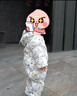 巴拉巴拉嬰兒羽絨服連體衣寶寶男童女童2025新款冬裝保暖萌趣文藝時(shí)尚新穎 綿糖粉-絨絨夢(mèng)境-白鴨絨充棉章仔 100 cm-充絨量112g 曬單實(shí)拍圖