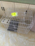 貝初眾貓籠別墅折疊小貓籠子帶廁所一體雙層大號貓咪籠子家用適合大貓屋 白色-70*52*59cm/雙層【適合一只成年貓】 鏟屎官推薦【折疊免安裝】/帶廁所 加粗加密/真材實(shí)料 曬單實(shí)拍圖