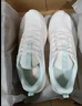安踏漫步丨跳繩女鞋跑鞋休閑鞋減震跑步鞋女 象牙白/淡暮藍253-3 37.5 曬單實(shí)拍圖