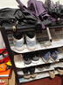 溢彩年華鞋架免工具安裝加固多層可調節層高鞋柜置物架貨架1806-80CM五層 曬單實(shí)拍圖