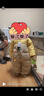 巴拉巴拉童裝嬰兒羽絨服連體衣寶寶2025新款冬裝加厚保暖哈衣爬服萌趣造型 曬單實(shí)拍圖