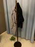 家逸全實(shí)木衣架落地衣帽架臥室掛衣架立式掛衣服架子客廳辦公室掛包架 曬單實(shí)拍圖
