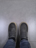 天美意男鞋休閑運動(dòng)潮流純色男勃肯鞋2025冬新款 灰色 41 曬單實(shí)拍圖