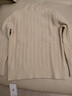 YTYT高端品牌羊絨衫女100%山羊絨加厚羊絨毛衣秋冬半高領(lǐng)針織打底衫 原絨米 L 【105-115斤】 曬單實(shí)拍圖