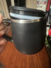 先行保溫馬克杯茶杯不銹鋼保溫杯咖啡杯辦公杯口杯水杯定制杯子LOGO 320ml磨砂黑 曬單實(shí)拍圖