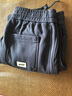真維斯休閑褲男秋冬季新款寬松束腳運動(dòng)男褲潮流松緊腰哈倫加絨加厚長(cháng)褲 6125深灰色加絨 3XL (建議155-170斤） 曬單實(shí)拍圖