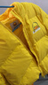 B.Duck小黃鴨童裝女童羽絨服寶寶保暖外套小翅膀兒童冬裝加厚男童過(guò)年服 黃色 130 cm （充絨量92.6g） 曬單實(shí)拍圖