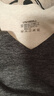 雅鹿羊毛蠶絲男士保暖背心男女超薄無(wú)痕修身保暖馬甲秋冬季無(wú)袖打底 男士-深灰 XL 曬單實(shí)拍圖