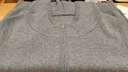 塔馳密司（touchmiss）疊疊樂(lè )羊毛羊絨無(wú)袖連帽針織開(kāi)衫女 淺灰色. L 115-125斤左右 曬單實(shí)拍圖