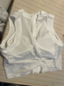 lululemon丨Flow Y 女士運動(dòng)二合一短款背心 LW1CMYS 白色 S /6 曬單實(shí)拍圖