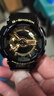 卡西歐（CASIO） G-SHOCK黑金手表黑武士防水雙顯運動(dòng)男表情人節畢業(yè)季禮物送男友 GA-110GB-1A經(jīng)典黑金 曬單實(shí)拍圖