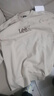 Lee25秋冬新品舒適版圓領(lǐng)印花Logo男長(cháng)袖衛衣 卡其色 XL 曬單實(shí)拍圖