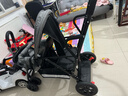花貝鹿雙胞胎分拆嬰兒推車(chē)前后坐二胎迪士尼雙人可坐躺輕便手推車(chē) A款0-7歲前后座灰色 曬單實(shí)拍圖