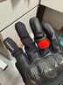 Alpinestars SMX-Z a星摩托車(chē)手套四季防水羊皮拼接短款機車(chē)騎行手套 黑紅熒光1030 L 曬單實(shí)拍圖