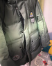 巴拉巴拉童裝兒童羽絨服男童冬裝加厚保暖外套連帽上衣小童戶(hù)外潮 綠色調00344-灰鴨絨 120 （充絨量129g） 曬單實(shí)拍圖