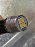 雪萊特（Cnlight） LED示寬燈 T10 W5W信號燈示廓燈指示燈儀表燈牌照燈燈泡 T10/W5W/5W楔形座燈泡【示寬燈白光一對】 曬單實(shí)拍圖