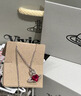 薇薇安·威斯特伍德（Vivienne Westwood）[歐洲代購]西太后鎖骨鏈女式項鏈 紅色心形項鏈送女友送生日禮物 曬單實(shí)拍圖