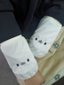 察今卡通小海豹袖套冬季毛絨袖套防臟羽絨服護袖辦公室袖套工作袖套 小海豹袖套【1雙裝】 曬單實(shí)拍圖