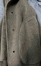 杉杉【長(cháng)款過(guò)膝】綿羊毛雙面呢大衣男士秋冬季加厚毛呢子風(fēng)衣外套男裝 曬單實(shí)拍圖