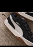 彪馬（PUMA）滑板鞋|復古黑色休閑鞋男女新款冬板鞋C-SKATE407868 黑色-白-01 42 曬單實(shí)拍圖