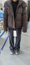波司登2025年冬時(shí)尚短款小個(gè)子顯高厚羽脫卸帽羽絨服外套B250245294  曬單實(shí)拍圖