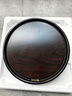 瑯庭琊坊黑檀木茶盤(pán)原木雕刻整塊家用排水式圓形茶臺功夫茶具辦公泡茶托盤(pán) 圓滿(mǎn)-40x40x4.5CM 曬單實(shí)拍圖
