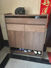 柏夢(mèng)可實(shí)木鞋柜門(mén)口入戶(hù)柜中古風(fēng)家用玄關(guān)樓道收納儲物一體靠墻新款鞋架 實(shí)木鞋柜|長(cháng)90cm 兩門(mén)一抽 曬單實(shí)拍圖