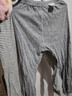 雨的印記（KissTheRain）2條裝A類(lèi)春秋款兒童秋褲全棉男女童打底長(cháng)褲保暖純棉寶寶睡褲無(wú)骨 淺灰色（2件裝） 110 建議身高110左右 曬單實(shí)拍圖