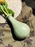 葫蘆瓶青瓷擺件客廳龍泉陶瓷插花迷你小花瓶水培陶瓷葫蘆瓶茶道裝 梅瓶弟窯粉青 曬單實(shí)拍圖