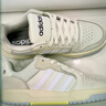 adidas ENTRAP美式校園風(fēng)運動(dòng)少年感復古籃球風(fēng)板鞋男女阿迪達斯 米白色/灰色   42 曬單實(shí)拍圖