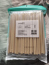 茶花（CHAHUA）家用商用一次性筷子食品級衛生便捷獨立包裝竹筷子無(wú)毛刺 100雙 【獨立包裝 夾鏈封口】 19.5cm 曬單實(shí)拍圖
