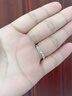 足銀S990愛(ài)心戒指女款閉口可愛(ài)簡(jiǎn)約心形純銀戒指百搭疊戴素圈戒指 愛(ài)心閉口戒指 18號 曬單實(shí)拍圖