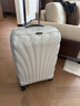新秀麗拉桿箱  C-LITE系列貝殼箱CS2 超輕抗摔耐磨行李箱 登機箱/旅行箱 白色【升級版】 25英寸 曬單實(shí)拍圖