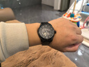 飛亞達（FIYTA）攝影師系列 商場(chǎng)同款鏤空黑盤(pán)鋼帶機械男士腕表節日禮物 曬單實(shí)拍圖