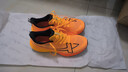 特步【橙風(fēng)破浪】?jì)汕Ч锶信懿叫\動(dòng)鞋輕便減震耐磨跑鞋體測 曬單實(shí)拍圖