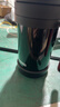 膳魔師（THERMOS）保溫杯男女茶杯茶水分離辦公室不銹鋼水杯團購定制生日禮物TCMF 黑色 500ml 曬單實(shí)拍圖