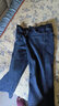 浪莎加絨九分牛仔褲女冬季新款小個(gè)子高腰彈力直筒褲寬松遮肉闊腿褲 曬單實(shí)拍圖