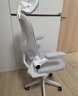 范思典電腦學(xué)習椅初高中學(xué)生家用可升降辦公坐椅宿舍人體工學(xué)電競轉椅 白框灰網(wǎng)【海綿坐墊＋頭枕】 曬單實(shí)拍圖