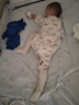 ibaby恒溫嬰兒睡袋秋冬兒童防踢被寶寶防驚跳睡袋分腿暖融絨兔花語(yǔ)100 曬單實(shí)拍圖