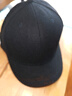 Fangchi 短檐帽子男冬天毛呢棒球帽大碼大號加絨加厚保暖短沿馬術(shù)帽  BQM-378黑色 XL(60cm以上) 曬單實(shí)拍圖
